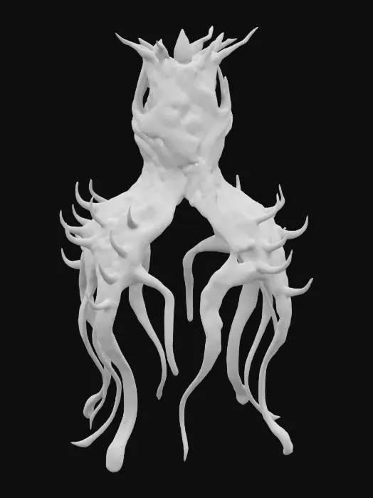 3D model for dress flesh_