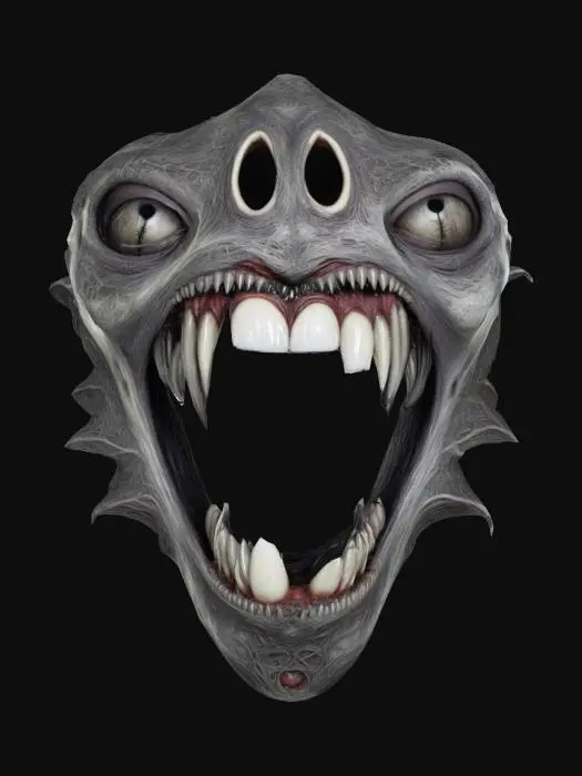 3D model for bouche ouverte_