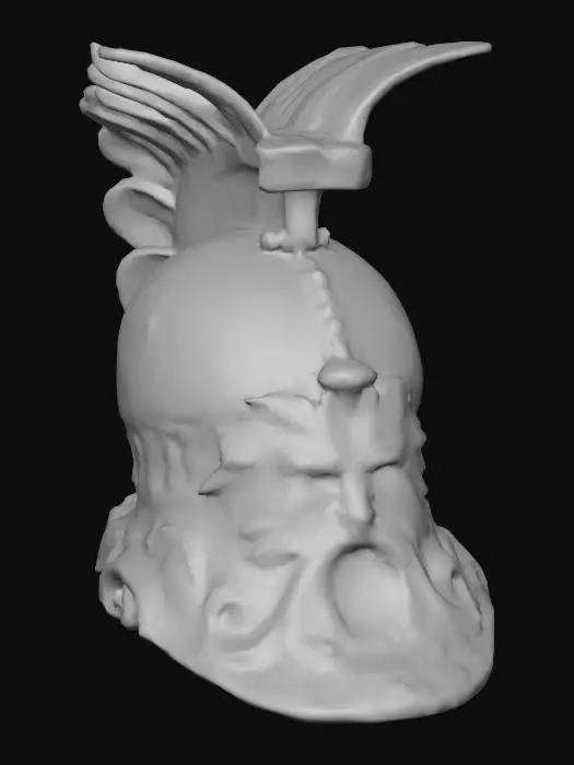 3D model for CaskLouvre_