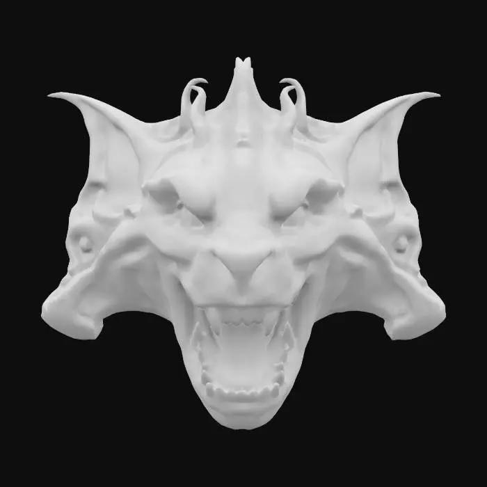 3D model for Mask Monster 8_