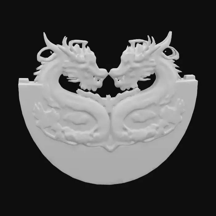 3D model for Mask 2 Dragons_