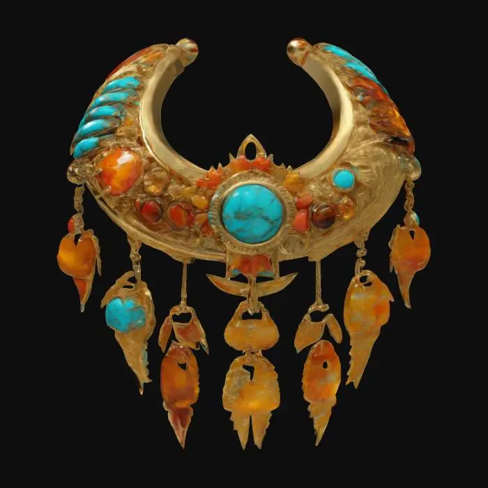 3D model for collar Salomé_