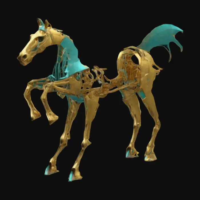 3D model for Cheval strange_