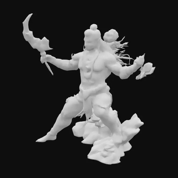 3D model for Shiva Dansant_