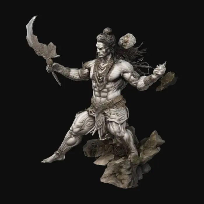 3D model for Shiva Dansant_