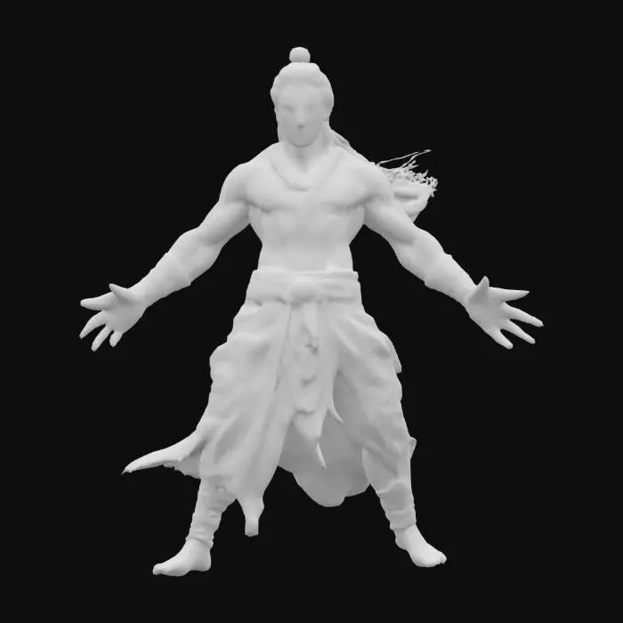 3D model for Shiva Dansant blue_