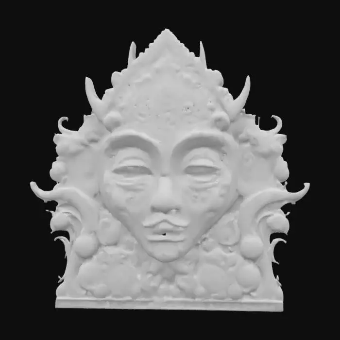 3D model for TeteEtrange_