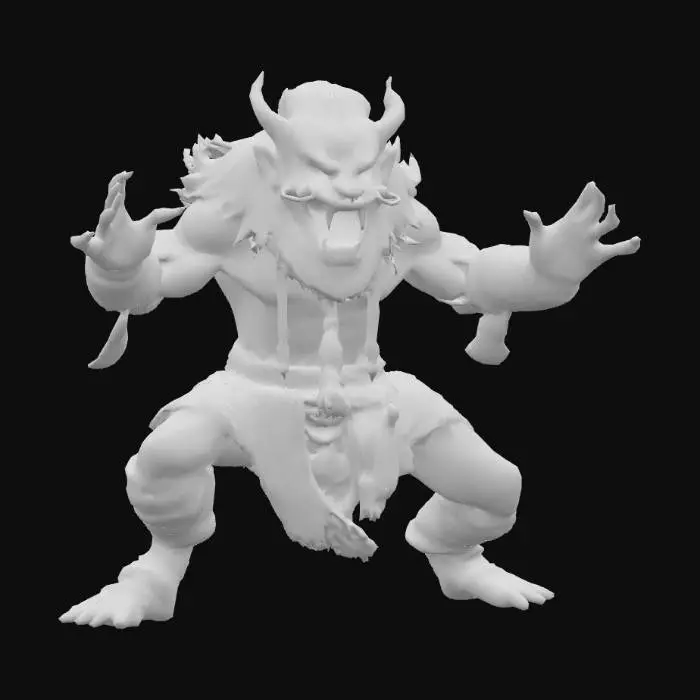 3D model for DeiteTerrible2_PBR_