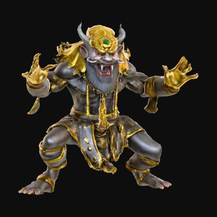 3D model for DeiteTerrible2_PBR_