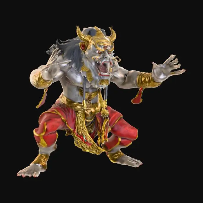 3D model for DeiteTerrible2_PBR_