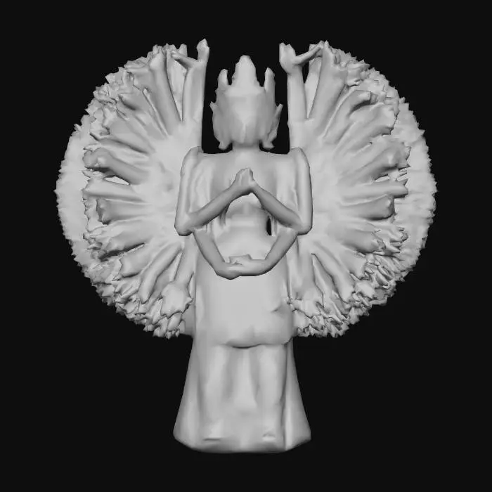 3D model for Avalokiteshvara_