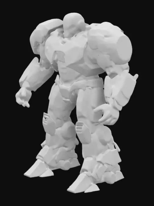 3D model for The model should be large and bulky, reflecting the Hulkbuster's immense power and dominance.
The details of the armor should be meticulously designed, including the armor plates, joints, and weapon systems.
The Hulkbuster's colors can be red, gold, or a combination of both, similar to those seen in the movies and comics.
The model can be designed to be movable and functional, or it can be a static model.