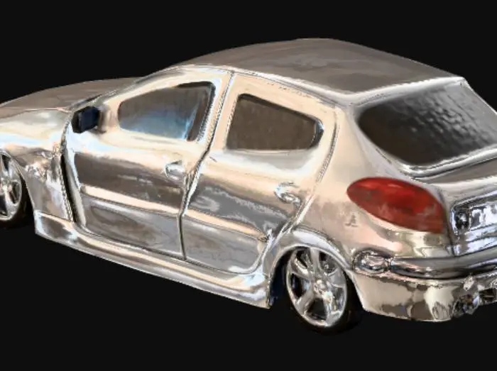 3D model for Slammed Model Car