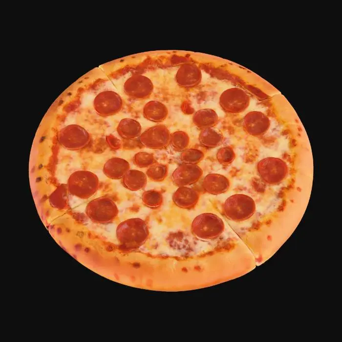 3D model for Pepperoni Feast