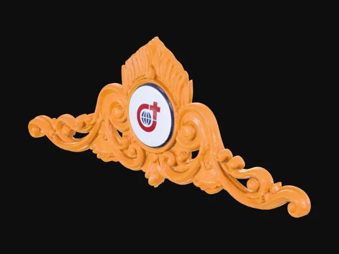 3D model for Golden Emblem Design