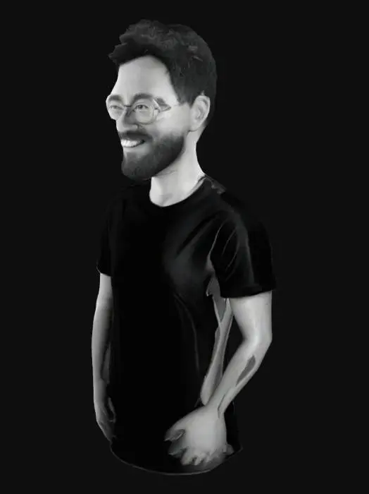 3D model for Man in Black Shirt but he is also a electro pokemon