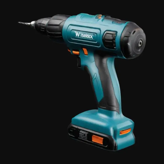 3D model for modern cordless screwdriver