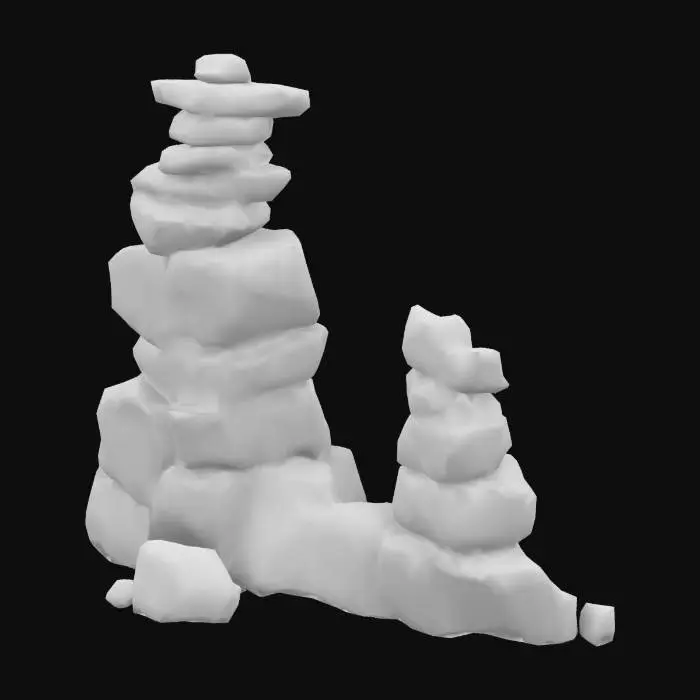 3D model for Stone Balance