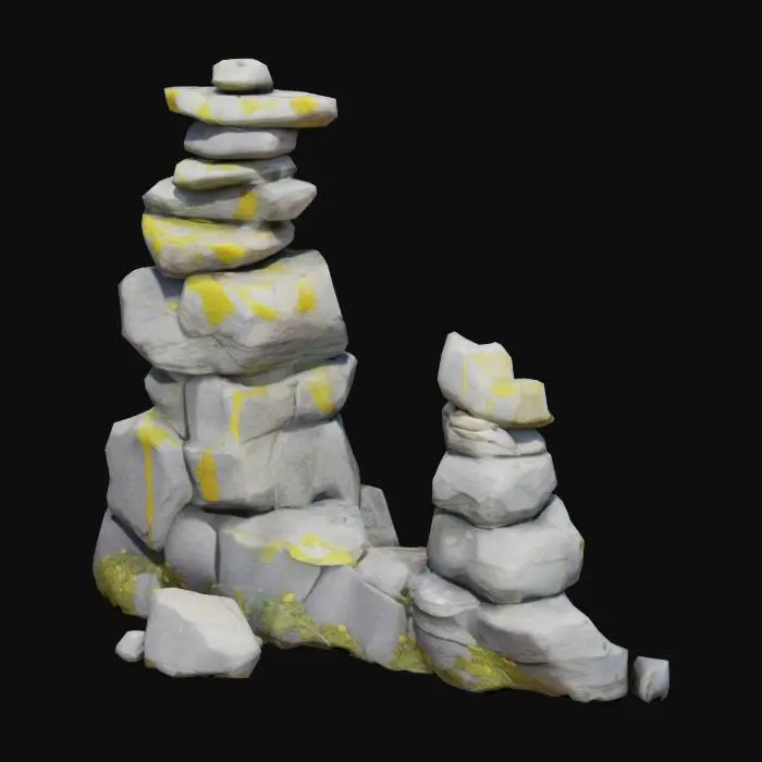 3D model for Stone Balance