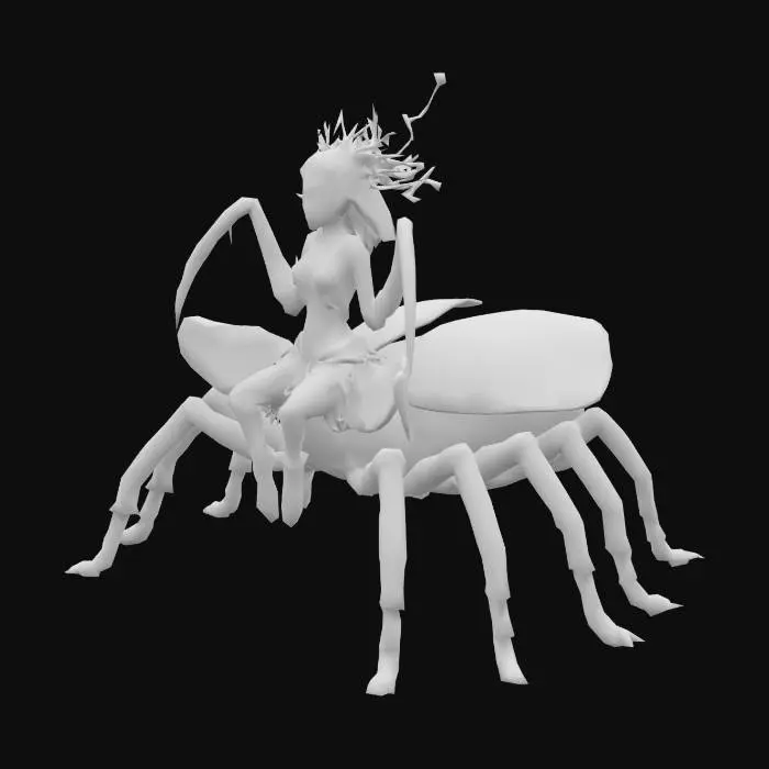 3D model for Mutate Insect Queen Ruler
