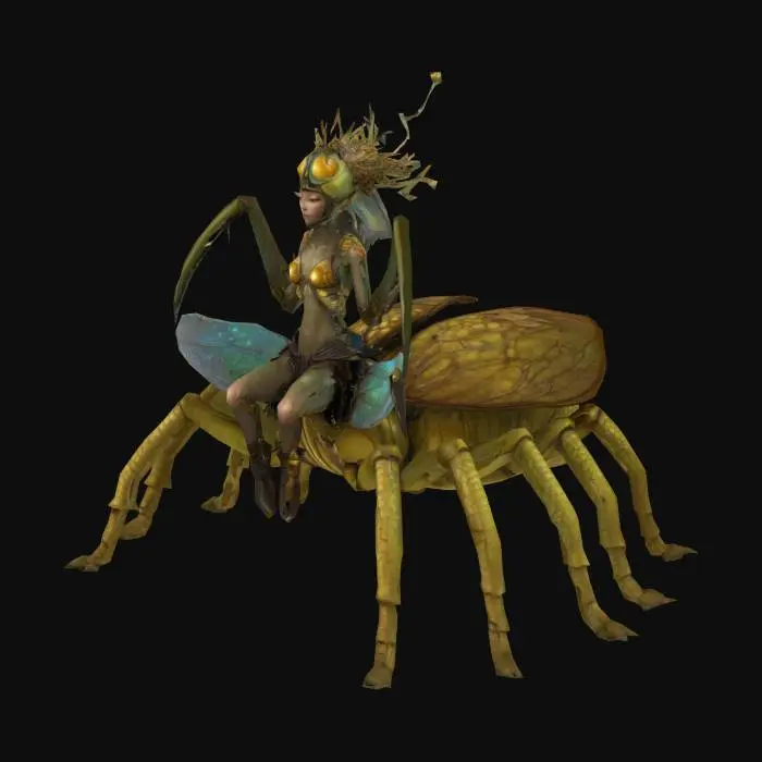 3D model for Mutate Insect Queen Ruler