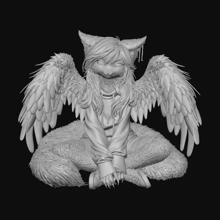 3D model for Mystical Feline Aura