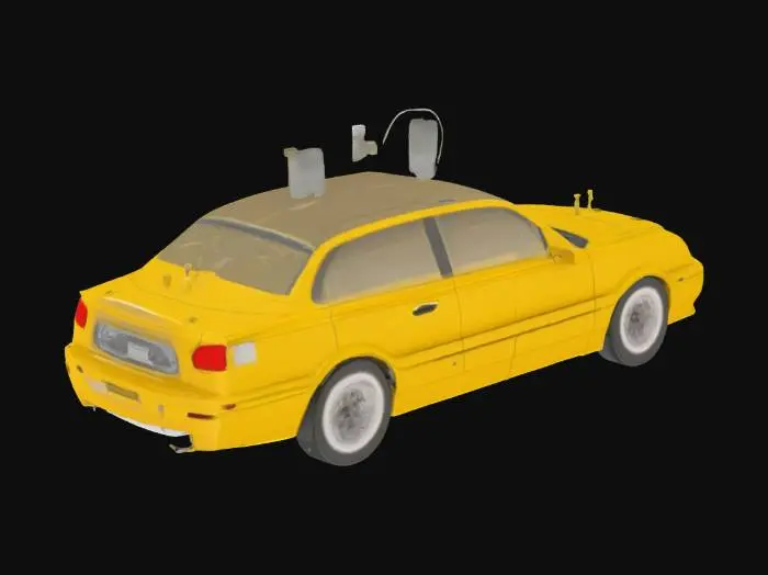 3D model for BMW 3-Series Compact Motorsport E36 Blueprint