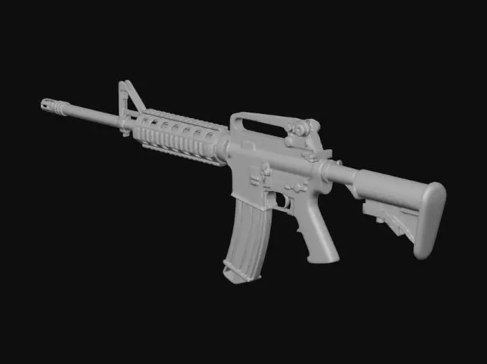 3D model for Zombie Uprising Gun