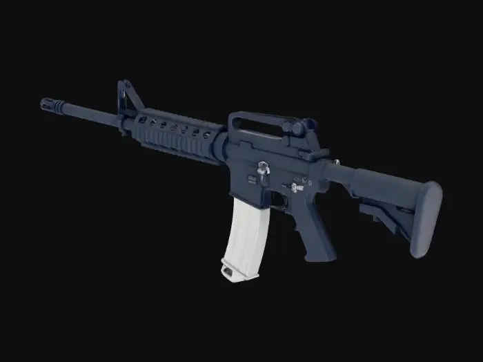 3D model for Zombie Uprising Gun