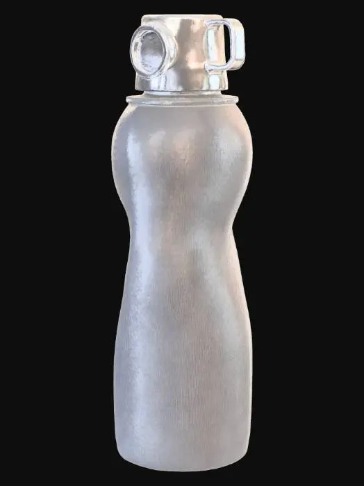 3D model for genera una bottiglietta d'acqua