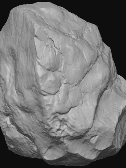 3D model for Desert Rock