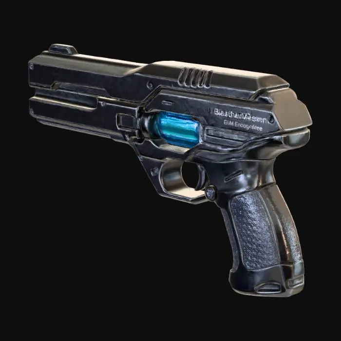 3D model for blaster