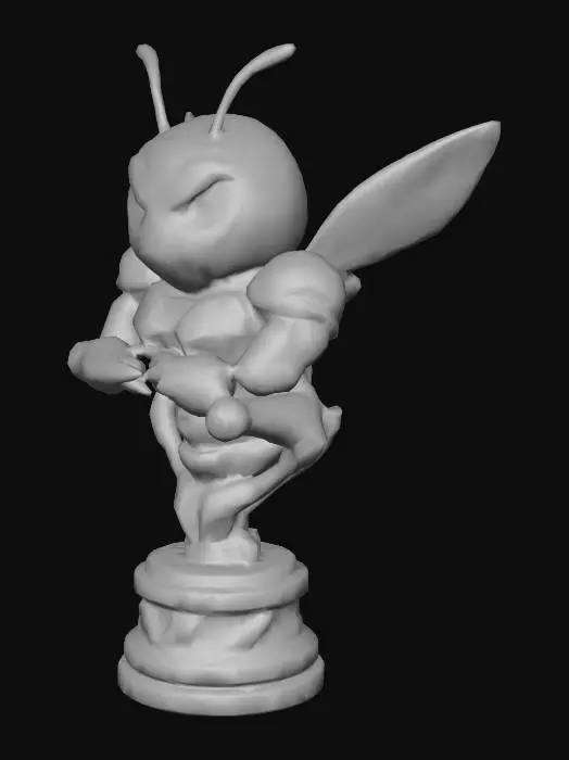 3D model for Mecha Wasp Trophy Hornet cb 600 hornet