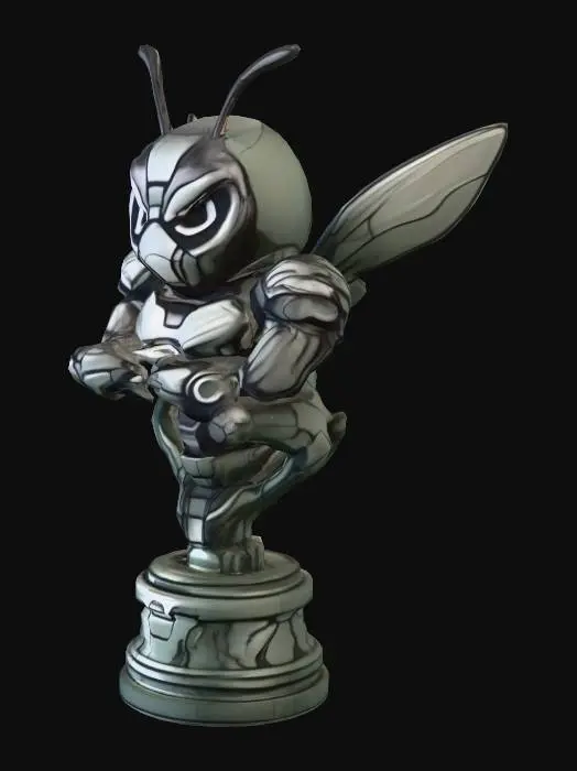 3D model for Mecha Wasp Trophy Hornet cb 600 hornet