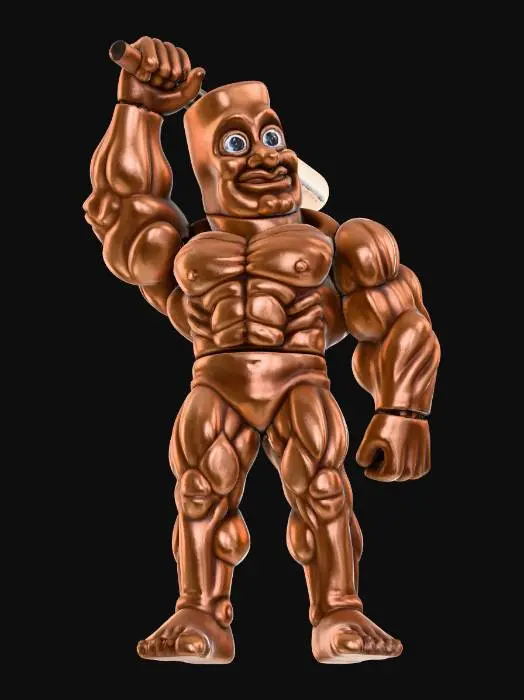 3D model for Muscle Sculpture Figurine