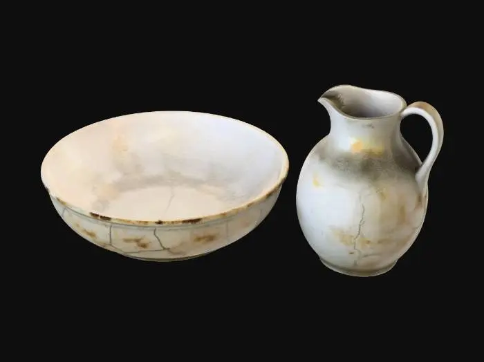 3D model for Porcelain Wash Set