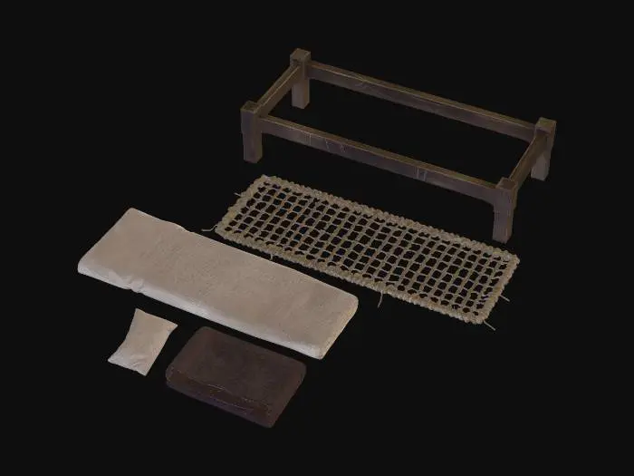 3D model for A Bed in Parts
