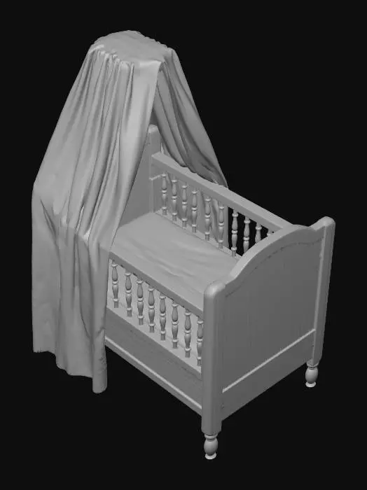 3D model for Shrouded Crib