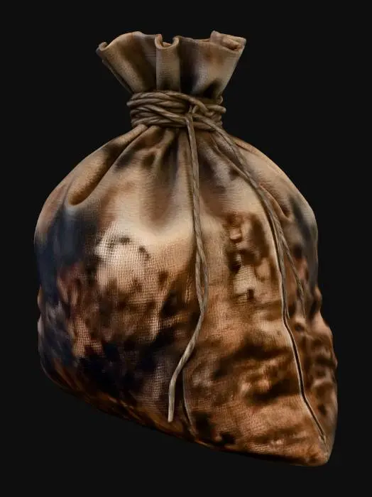 3D model for Burlap Sack of Guano