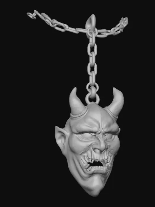 3D model for Demonic Pendant
