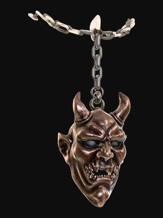 3D model for Demonic Pendant