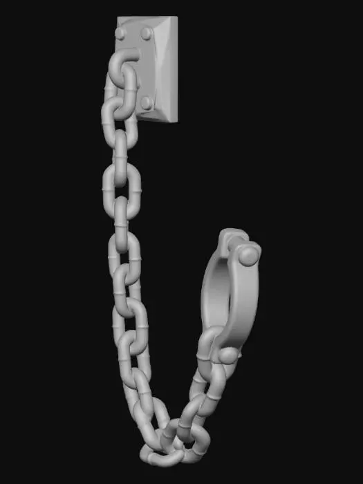 3D model for Wall-Mounted Shackle