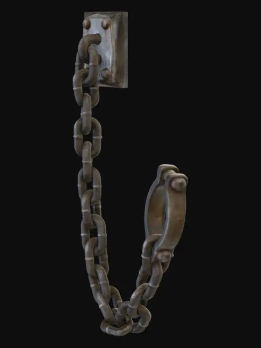 3D model for Wall-Mounted Shackle