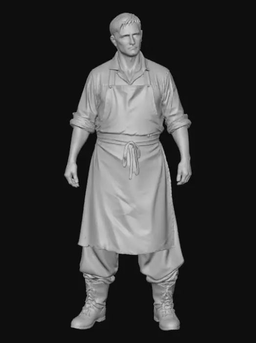 3D model for The Cook
