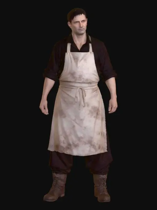 3D model for The Cook