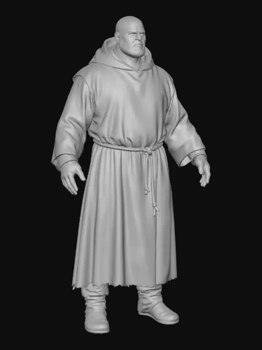3D model for Hulking Cult Fanatic