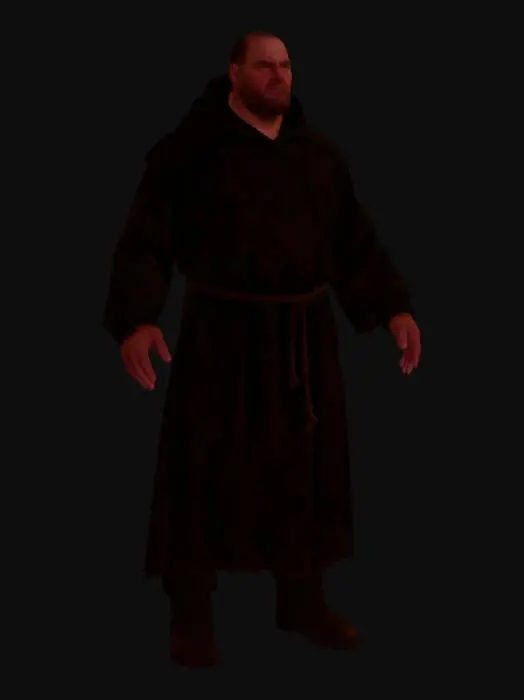 3D model for Hulking Cult Fanatic