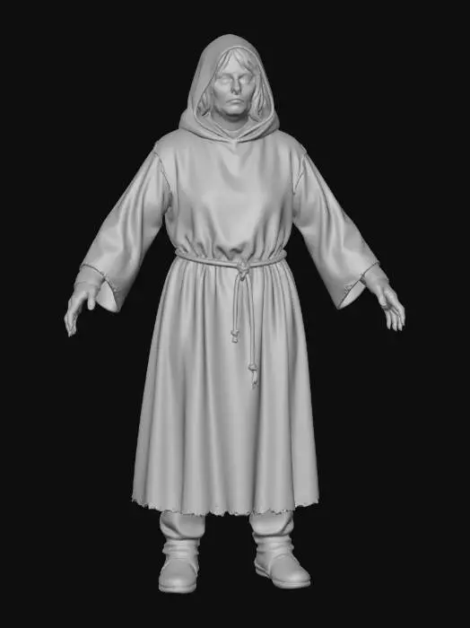 3D model for Female Cult Fanatic