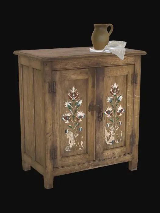 3D model for Floral Cabinet