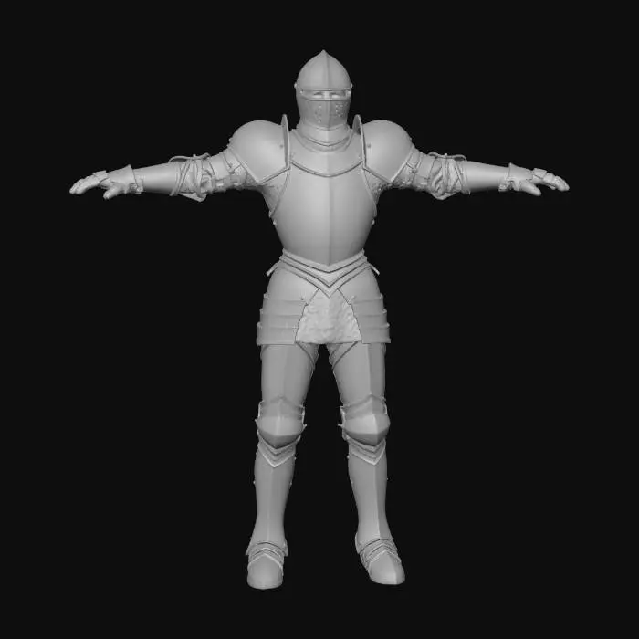 3D model for Midnight Knight